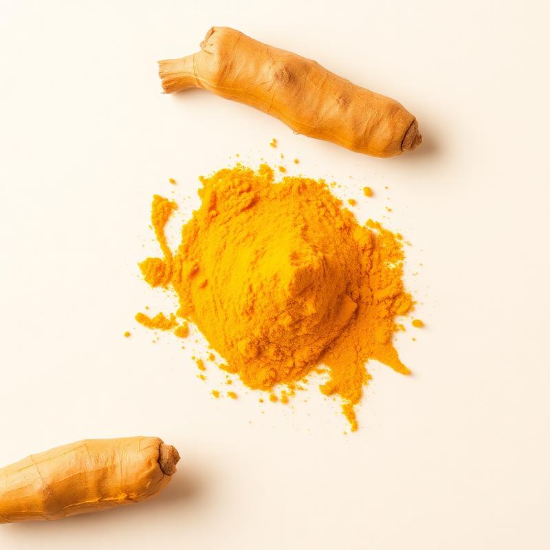 Turmeric — Golden root rich in curcumin, known for its soothing properties.